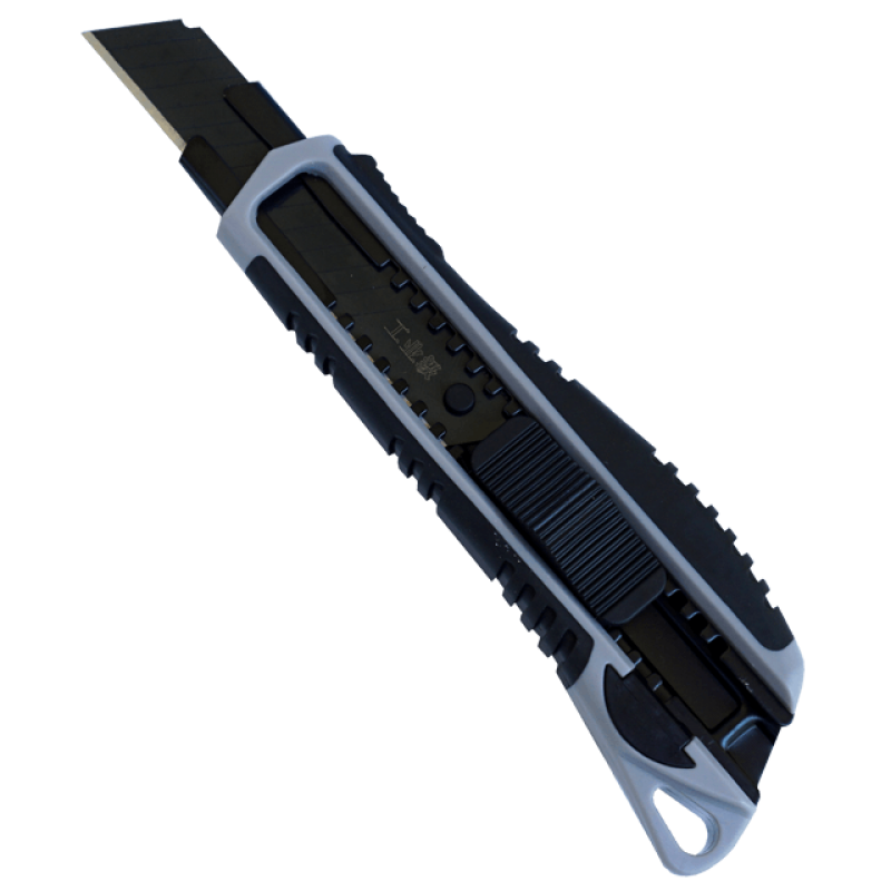 Cutter profesional cu lama segmentata 18 mm si grip cauciucat